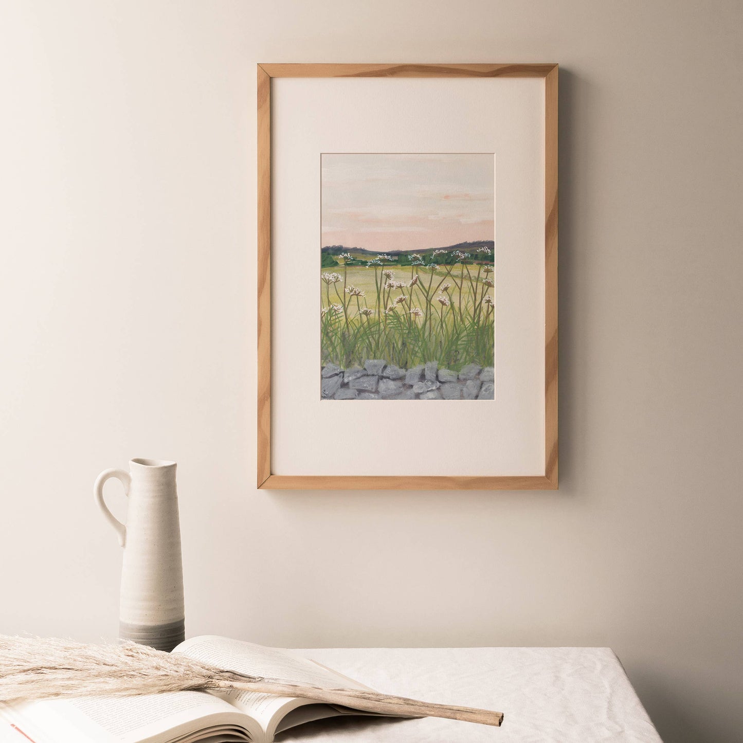 Joy Jen Studio - Derbyshire Sunset - A4 Art Print