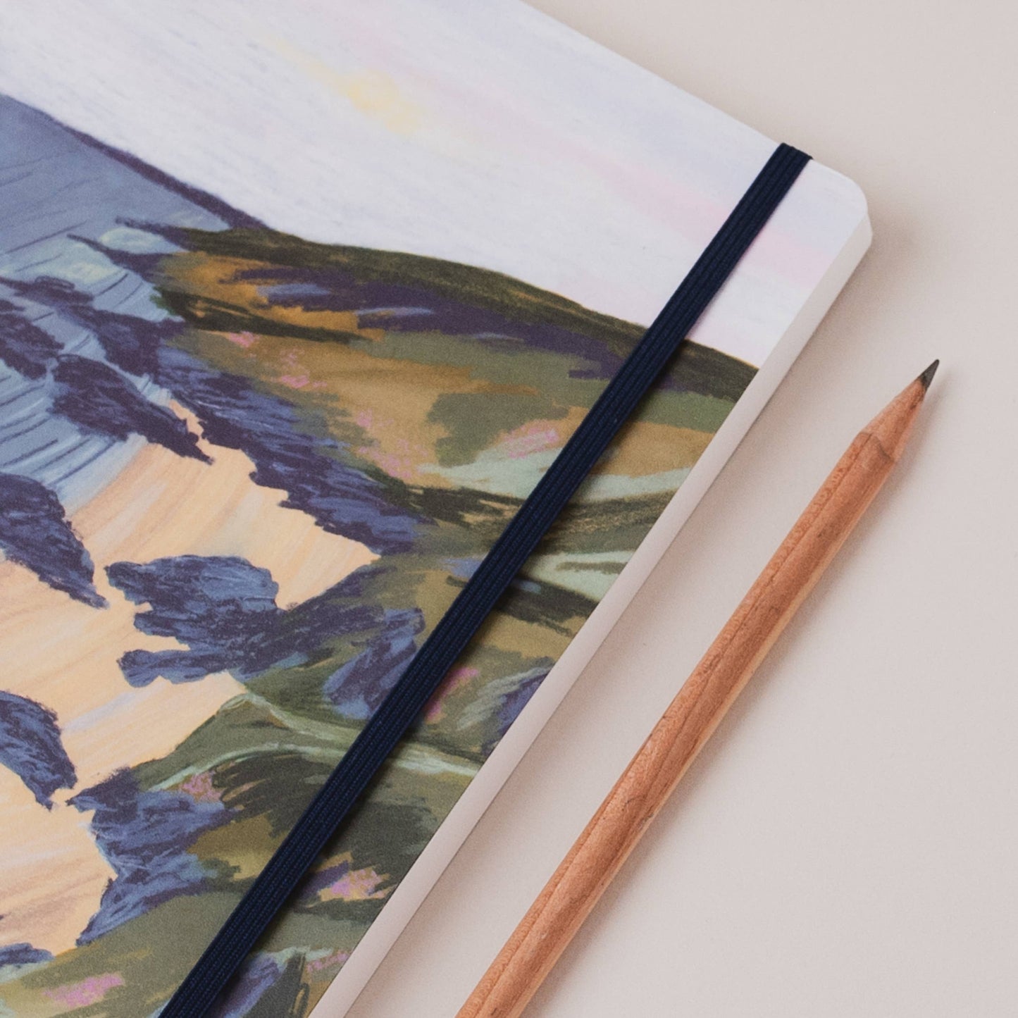 Joy Jen Studio - Whitsand Bay, Cornwall - A5 Notebook