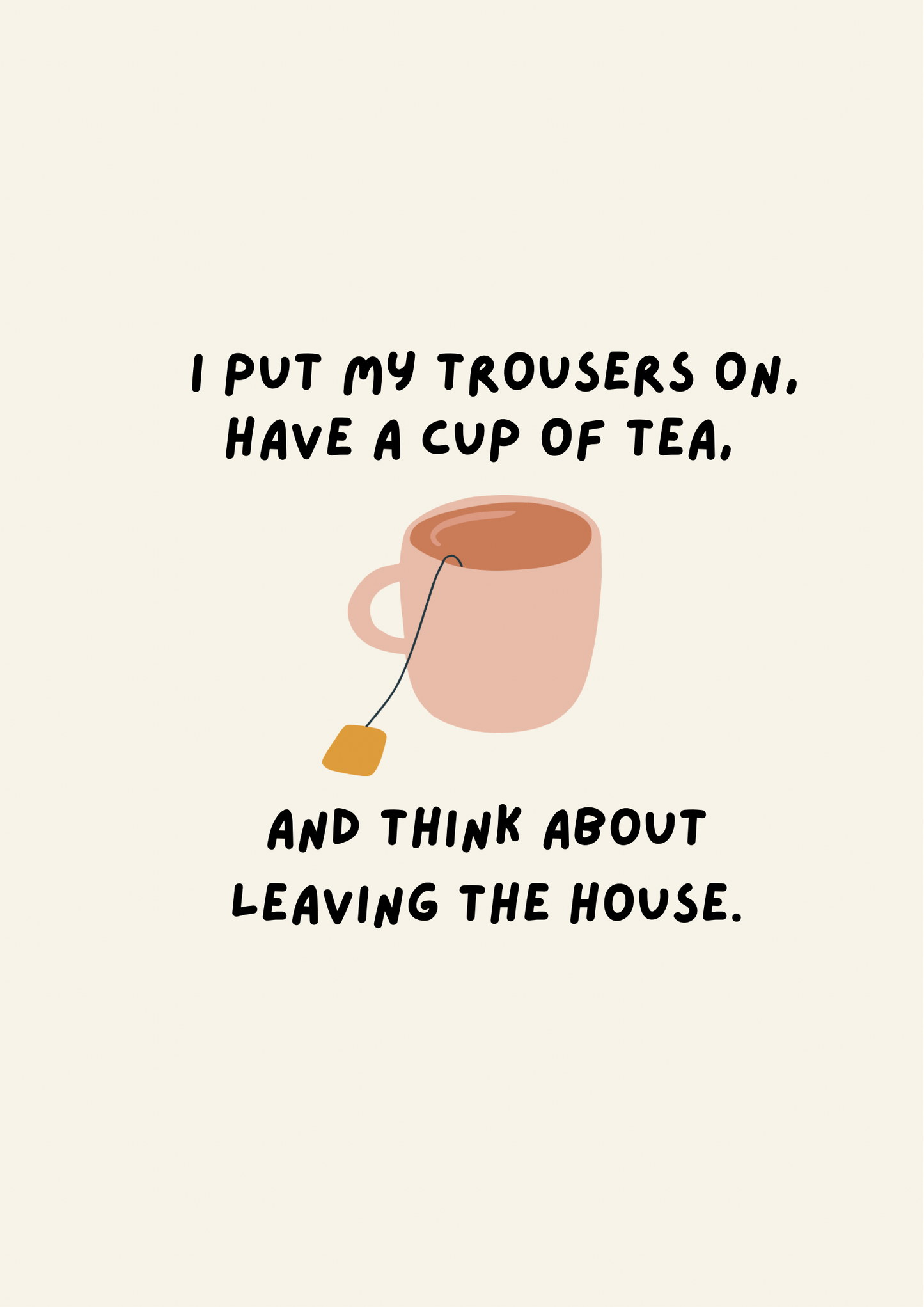 Blue Iris Designs Co - Cup of tea parklife inspired print