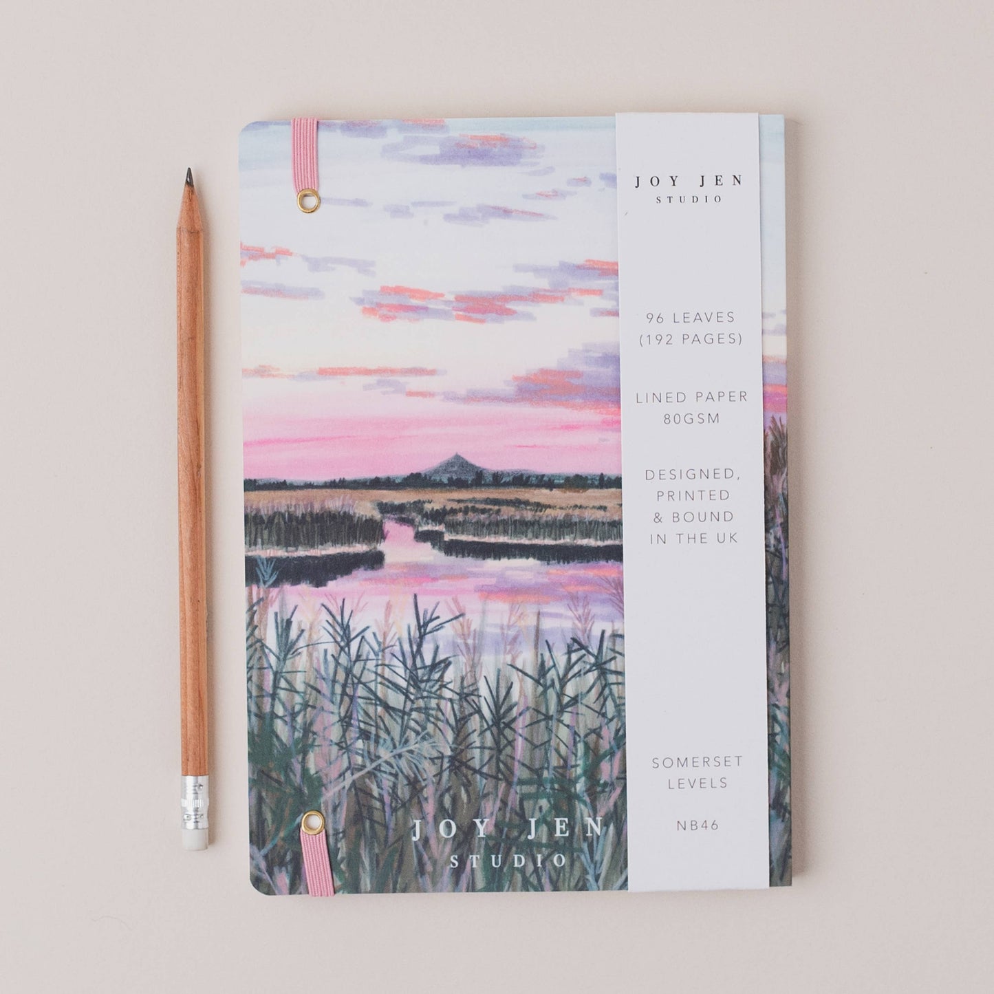 Joy Jen Studio - Somerset Levels - A5 Notebook