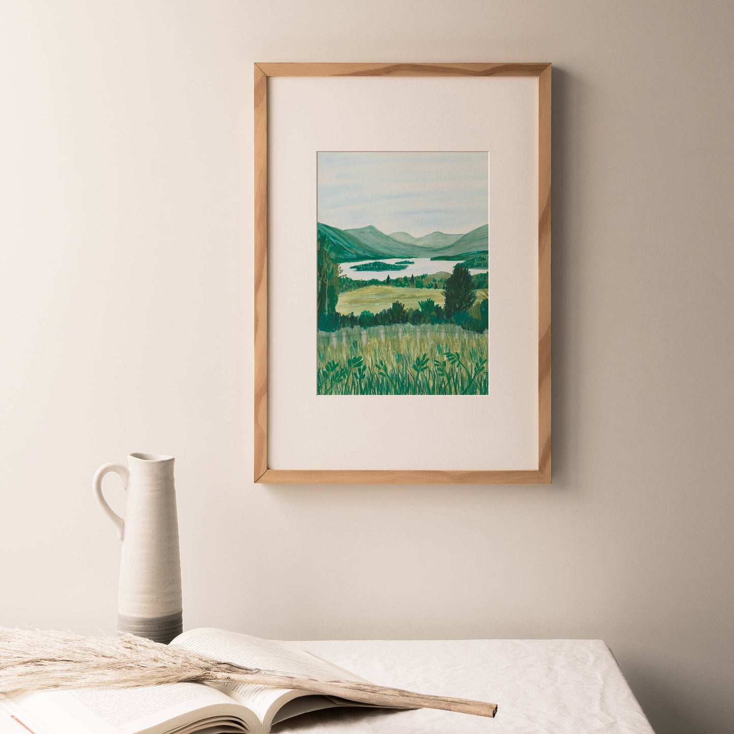 Joy Jen Studio - Loch Awe, Argyll and Bute, Scotland - A4 Art Print