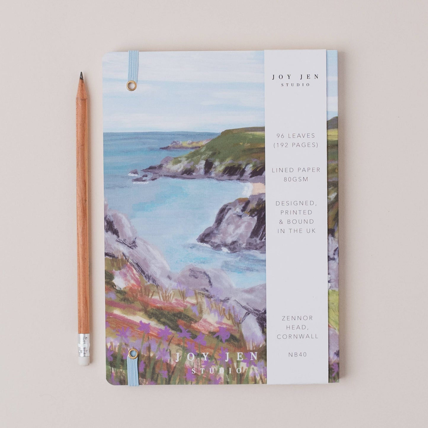 Joy Jen Studio - Zennor Head, Cornwall - A5 Notebook