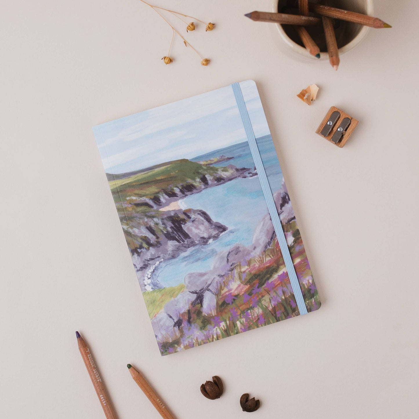 Joy Jen Studio - Zennor Head, Cornwall - A5 Notebook