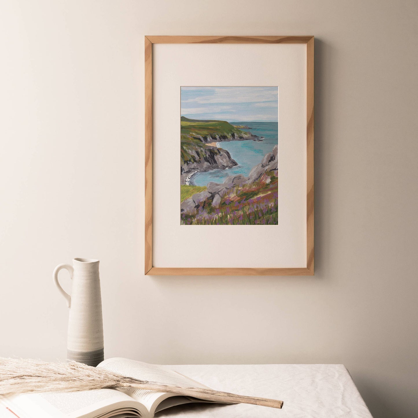 Joy Jen Studio - Zennor Head, Cornwall - A4 Art Print