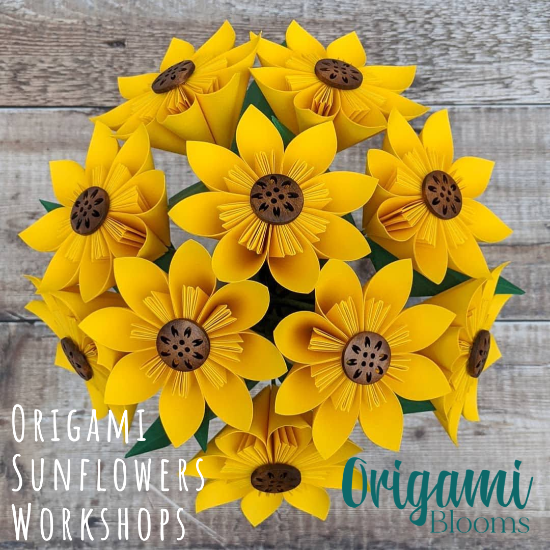Origami Sunflowers Workshop