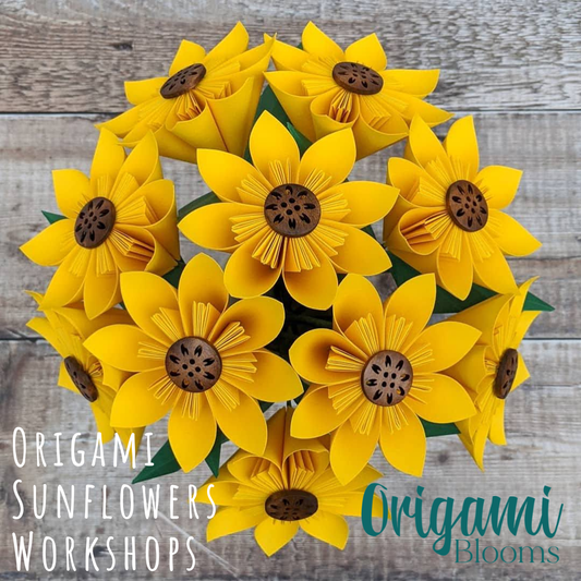 Origami Sunflowers Workshop