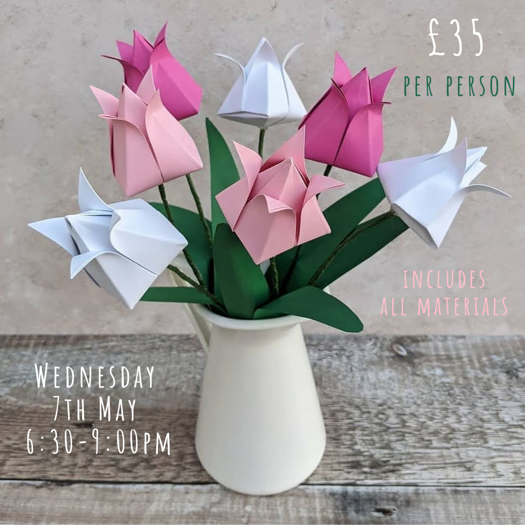 Origami Spring Flowers Workshop