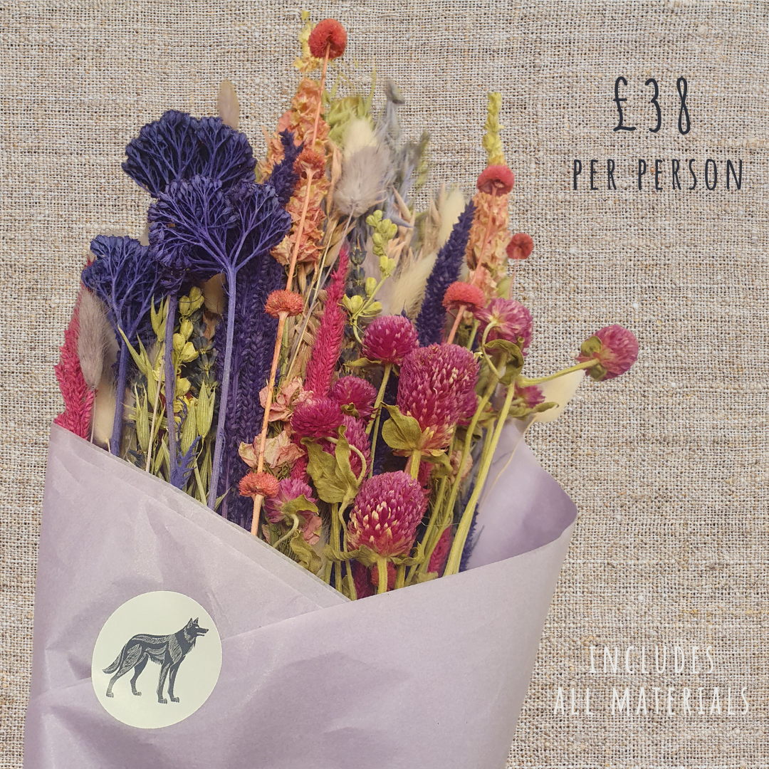 Dried Flowers Bouquet Workshop