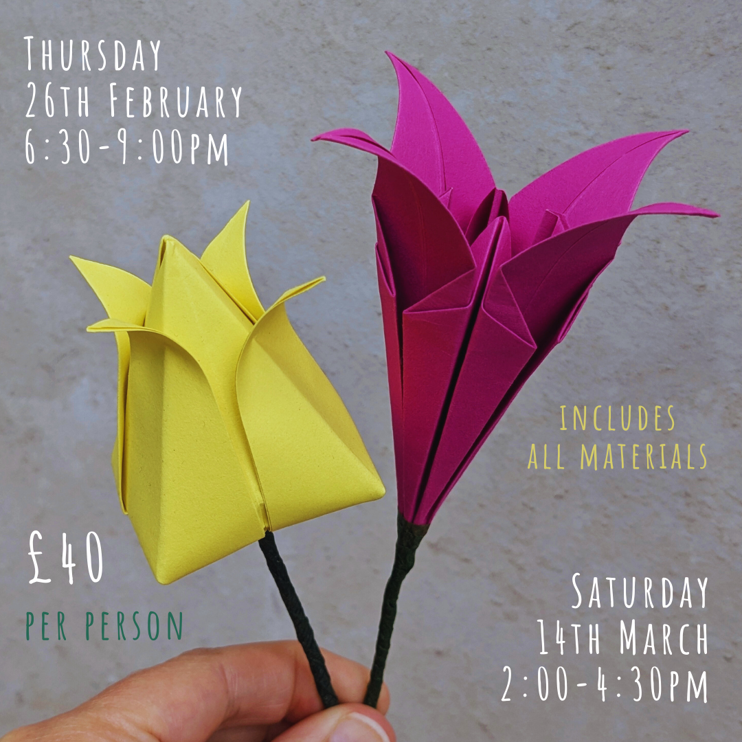Origami Flowers Workshops
