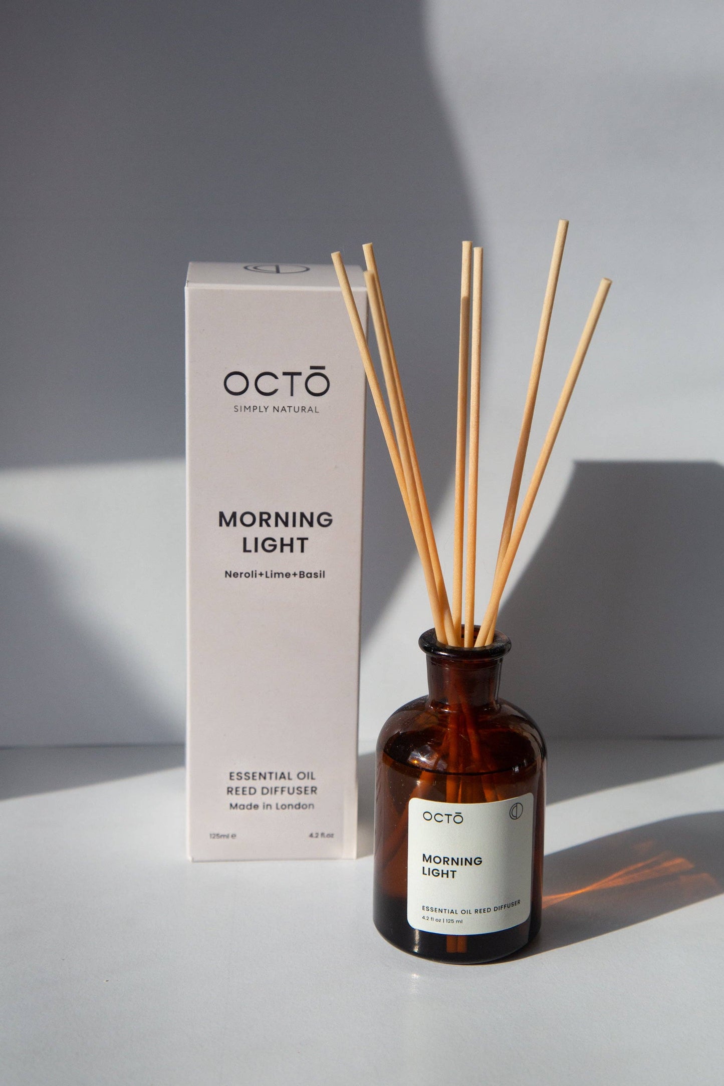 OCTŌ - Morning light (Neroli + Lime + Basil) Reed Diffuser