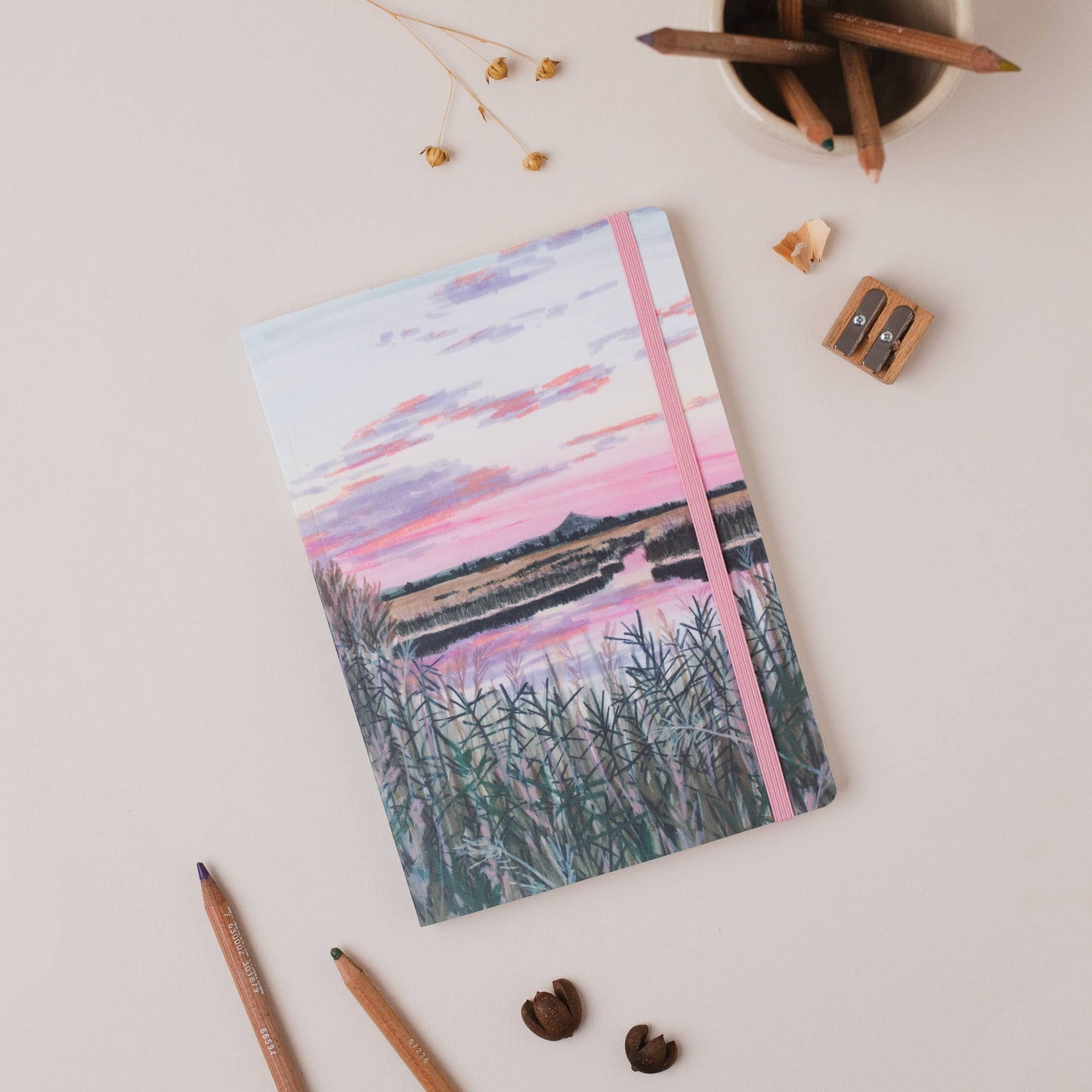 Joy Jen Studio - Somerset Levels - A5 Notebook